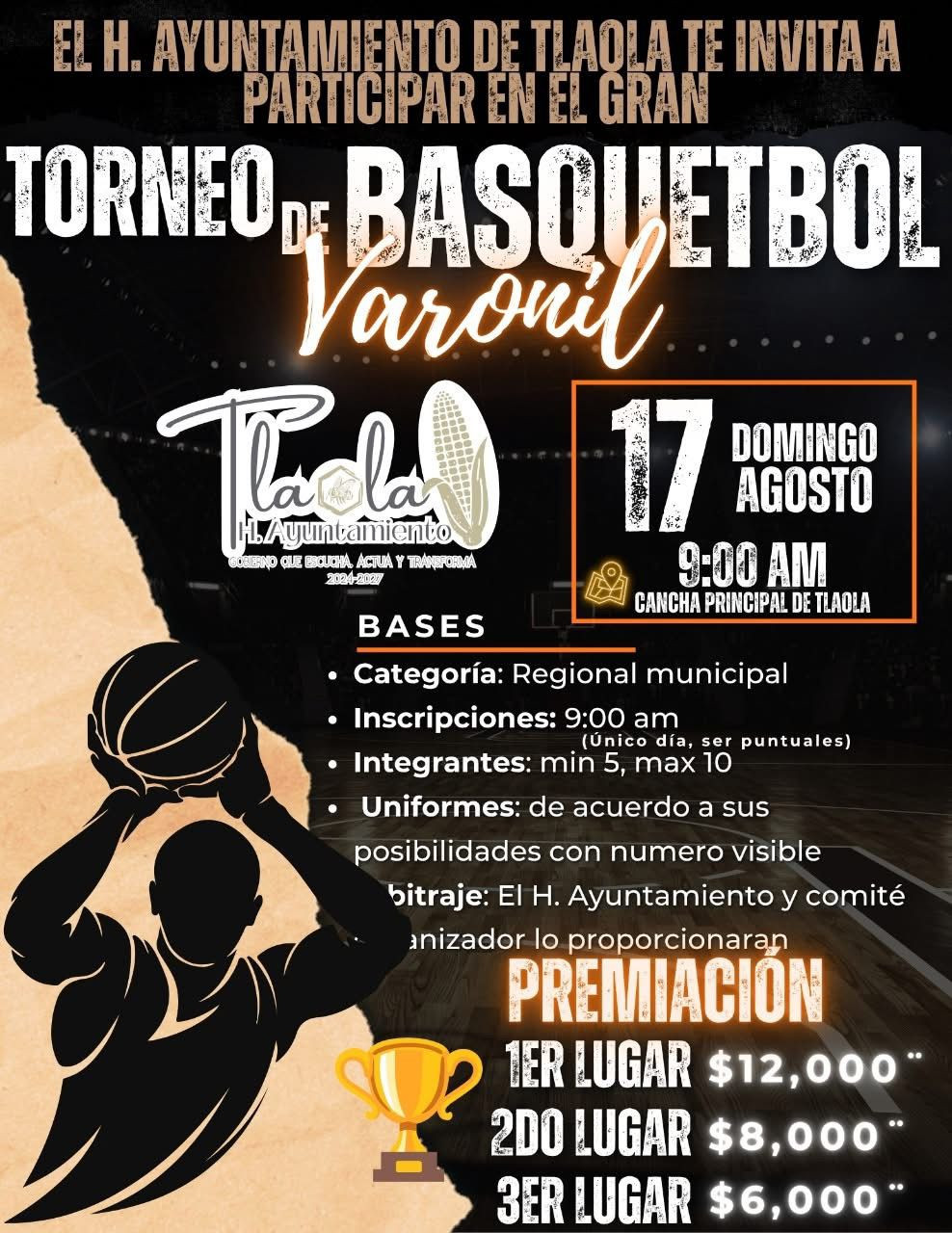 🏀Atención: el juego está por comenzar🏀