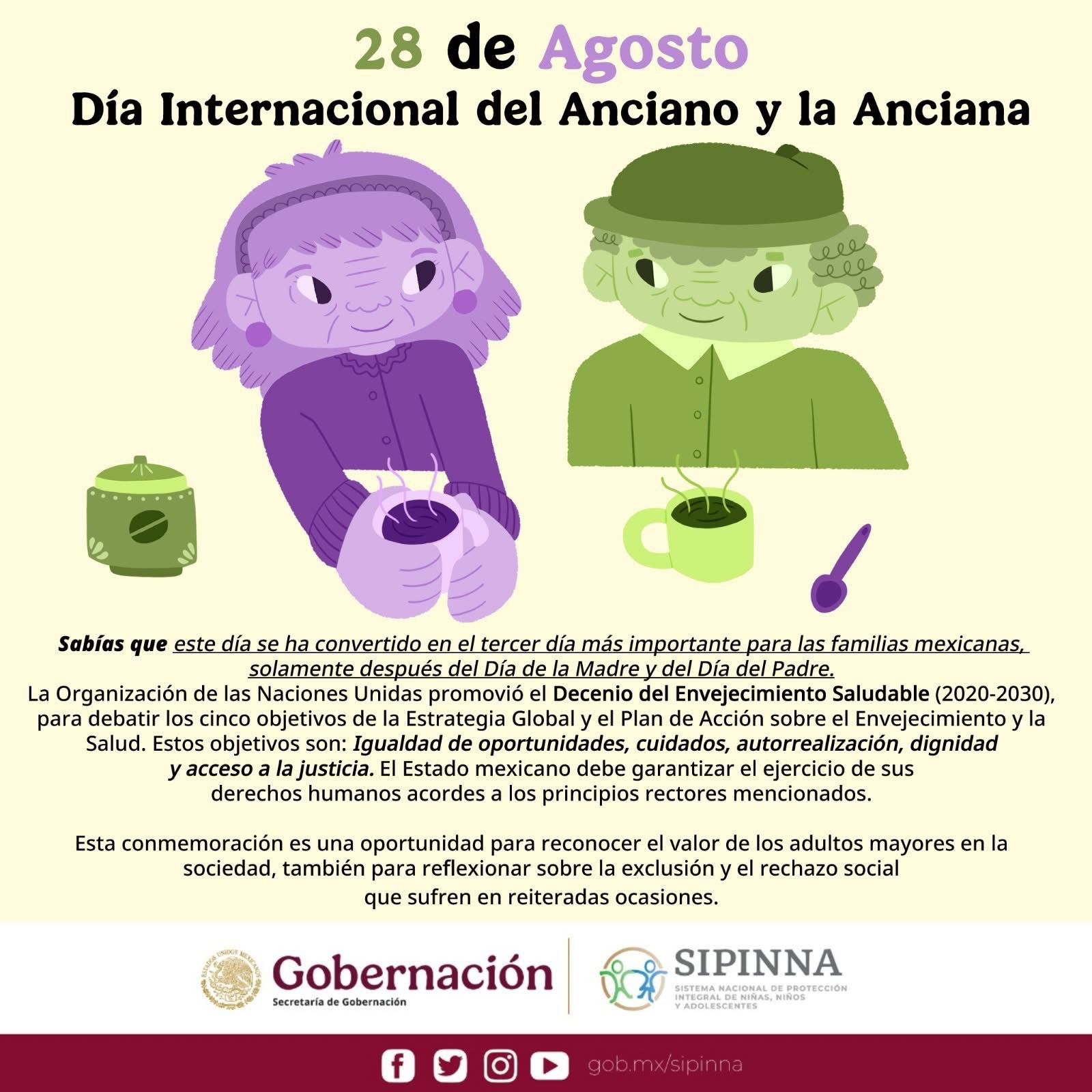 #DíaDeLaYElAdultoMayor
