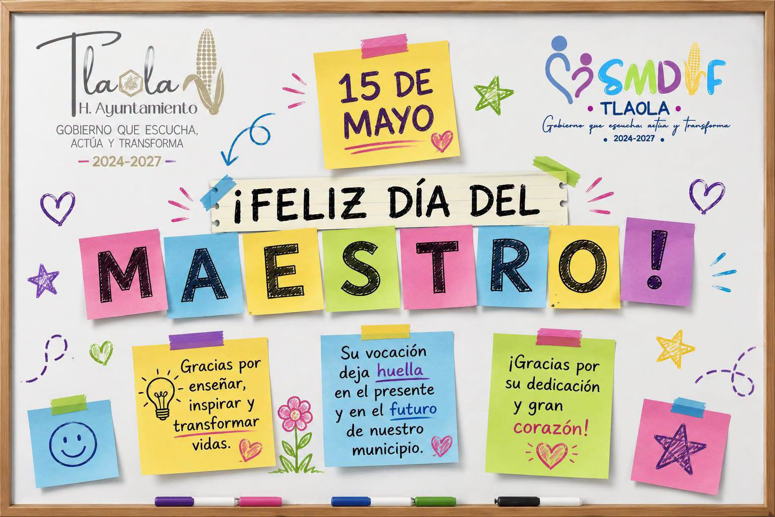 📚 ¡Feliz Día del Maestro y la maestra